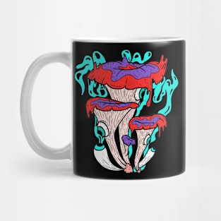 Psychedelic Magic Mushrooms Mug